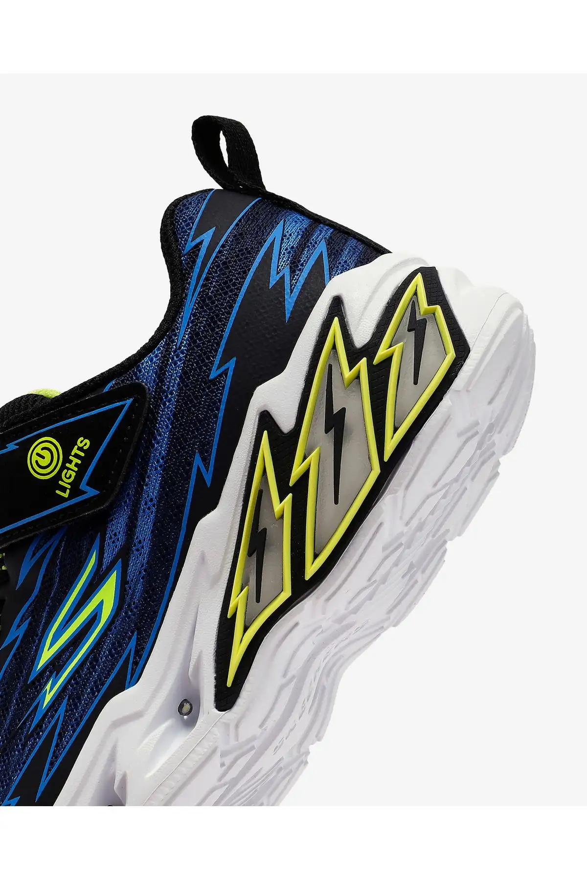 Light Storm 2.0 - Bolt-brights Big Boy Black Lighted Sports Shoes 400149l Bkbl - 1472 Light Storm 2.0 - Bolt-brights Big Boy Black Lighted Sports Shoes 400149l Bkbl - 1472