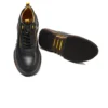 کفش اسپرت چرم اصل مردانه مشکی خردلی 3k1sa17053 - 1853