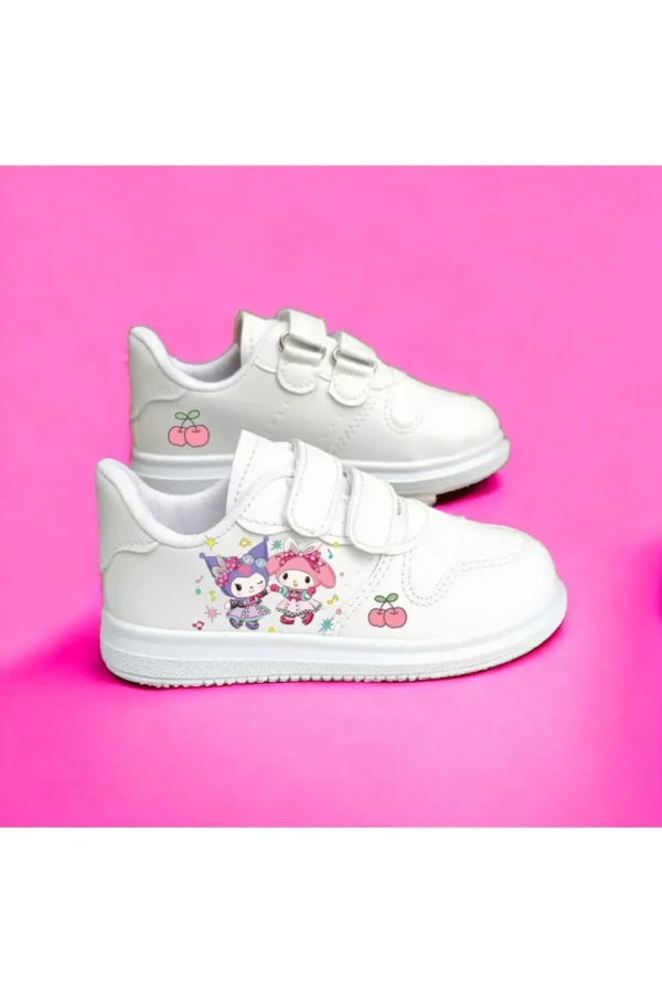 کفش کتانی اسپرت دخترانه Sweet Cute Cromi ملودی باریک - 1397