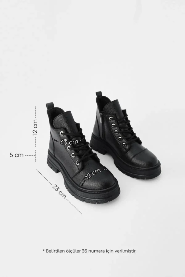 توری زنانه -up پایه ضخیم قایق پستال Konifa Black - 2400