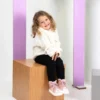 Heira Unicorn الگوی خزدار بچه خزدار کودک ربات صورتی - 2306