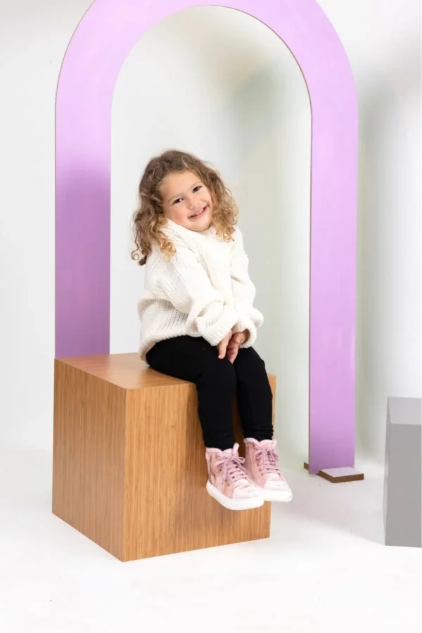 Heira Unicorn الگوی خزدار بچه خزدار کودک ربات صورتی - 2306