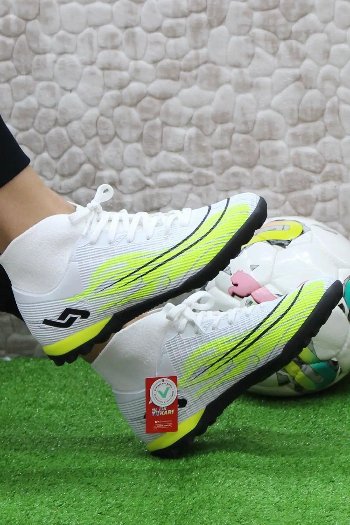 29677 کفش اصلی فوتبال مردانه Turf AstroTurf با جوراب - 1849 29677 کفش اصلی فوتبال مردانه Turf AstroTurf با جوراب - 1849