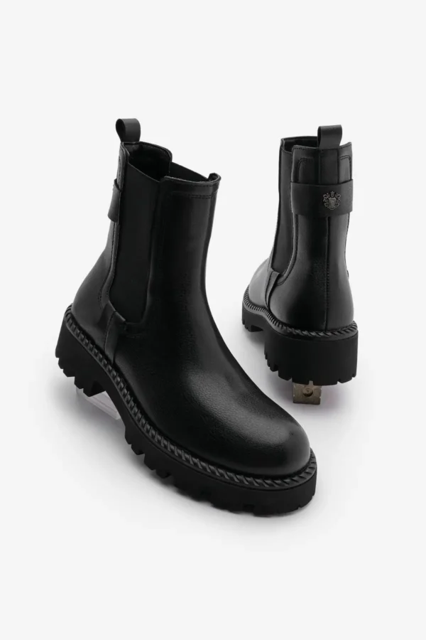 باند الاستیک زنان روزانه Bot Kolya Black - 2392