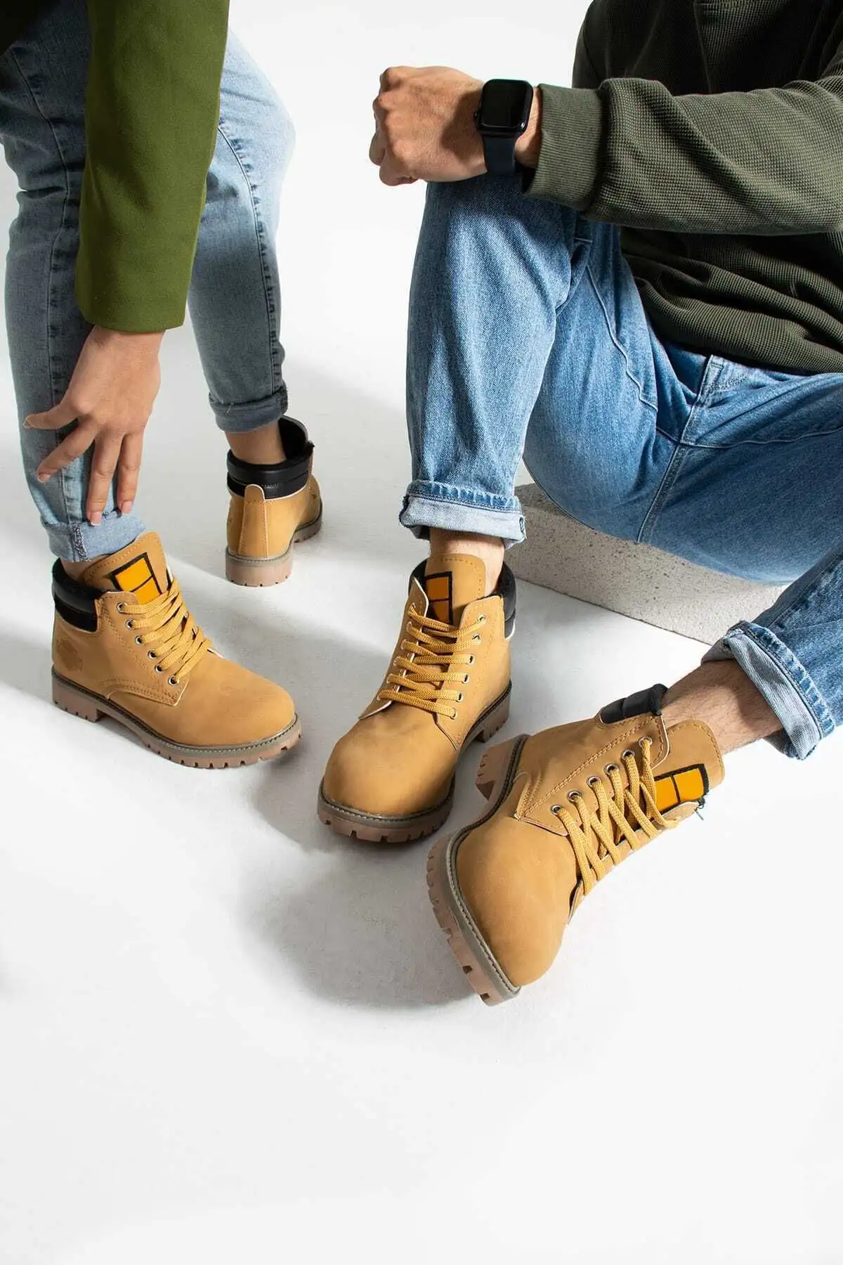 چکمه های زمستانی یونیسکس بدون لغزش کفی ضد آب - 2214 چکمه های زمستانی یونیسکس بدون لغزش کفی ضد آب - 2214