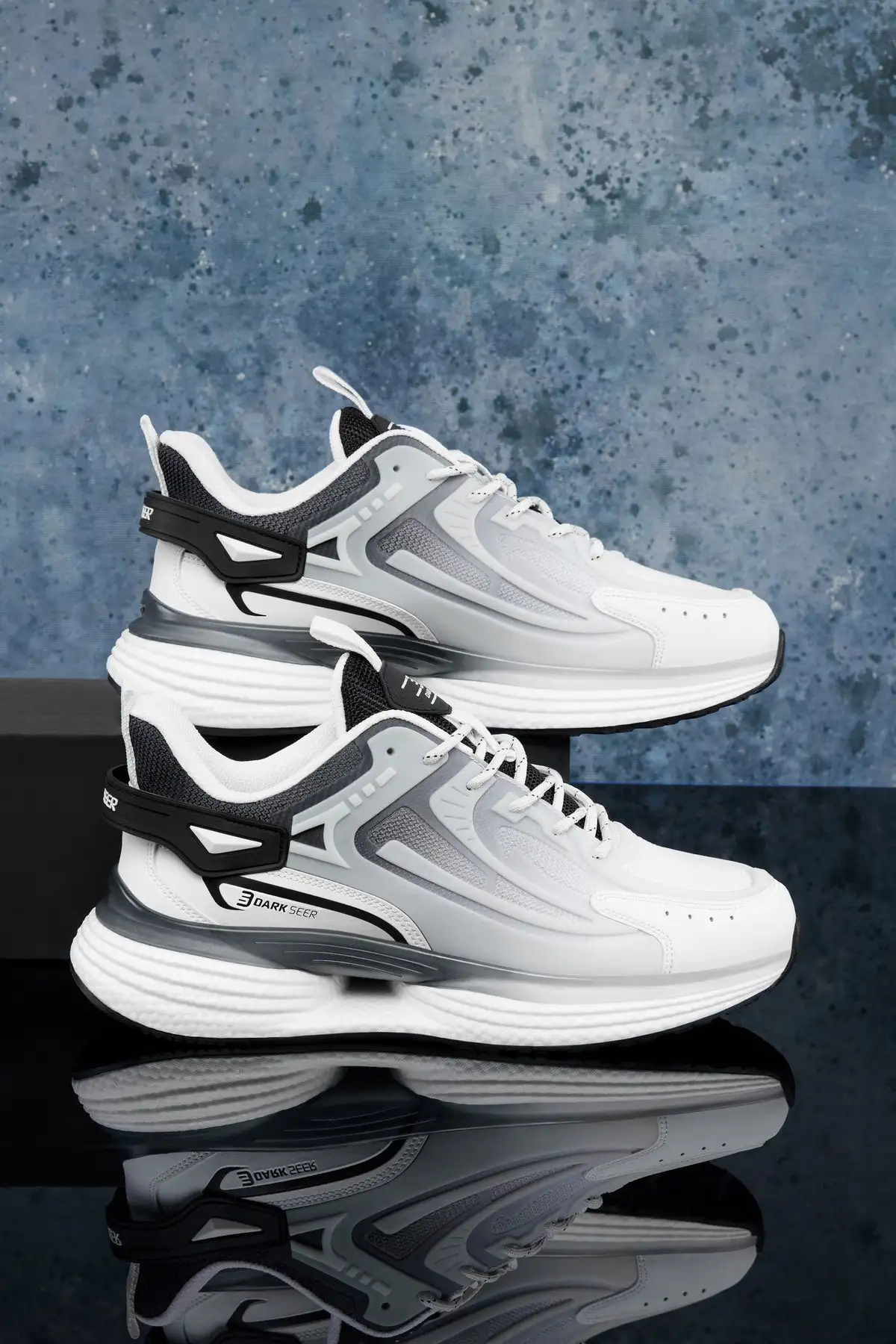 کفش ورزشی DS Enigma White Black Men - 2267 کفش ورزشی DS Enigma White Black Men - 2267