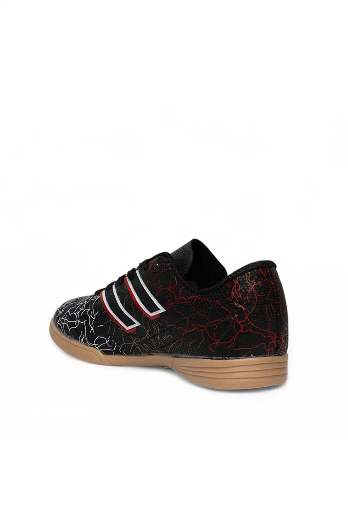 کفش داخلی فوتسال هندبال والیبال مشکی کفی لاستیکی بدون لغزش کفش پیست پوم - 1799 کفش داخلی فوتسال هندبال والیبال مشکی کفی لاستیکی بدون لغزش کفش پیست پوم - 1799