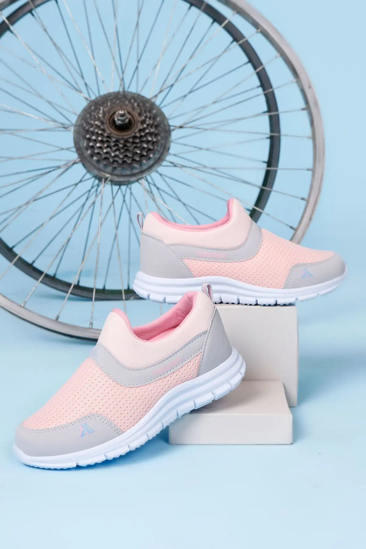 کفش ورزشی بچه گانه کفش ورزشی راحت انعطاف پذیر و قابل تنفس یونیسکس با کیفیت Lace-Up Mid-Pedic - 1435