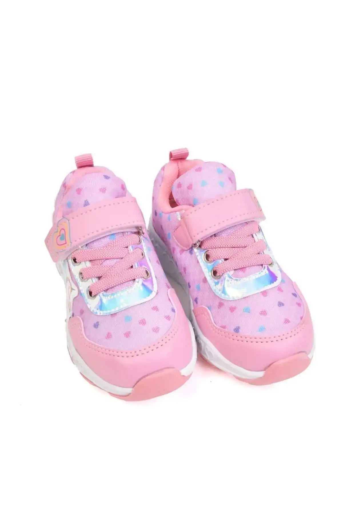 کفش ورزشی روشن دخترانه کفی آناتومیک - 1438 کفش ورزشی روشن دخترانه کفی آناتومیک - 1438