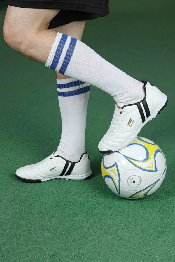 کفش فوتبال سفید Astroturf 13258 - 1847