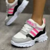 Elastic Velcro Soft Flexible Leatweight Treatable Unisex Shoes Sports Sneaker بچه گانه - 1413