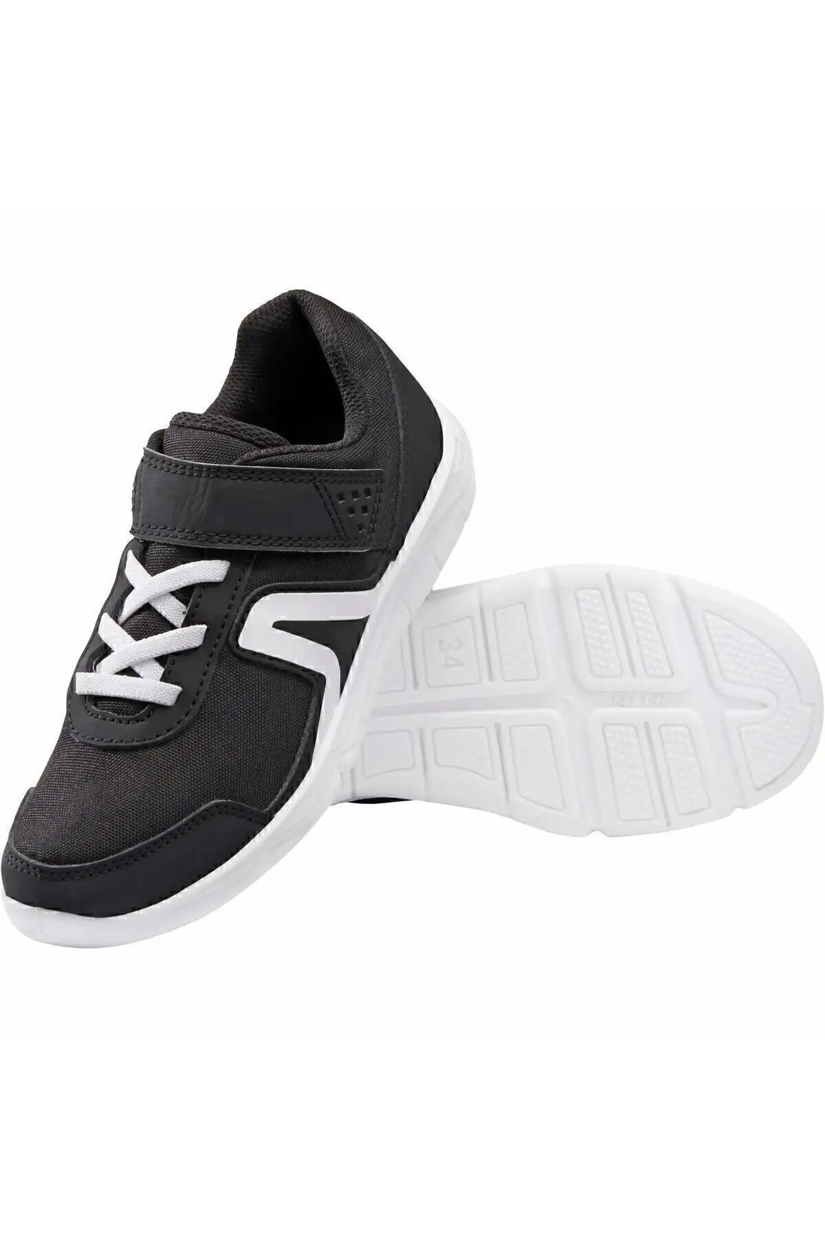 کفش ورزشی بچه گانه مشکی مدل Pw 100 - 1416 کفش ورزشی بچه گانه مشکی مدل Pw 100 - 1416