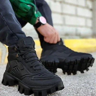 Black Dozer Base Unisex Daily Sport Bot - 2440