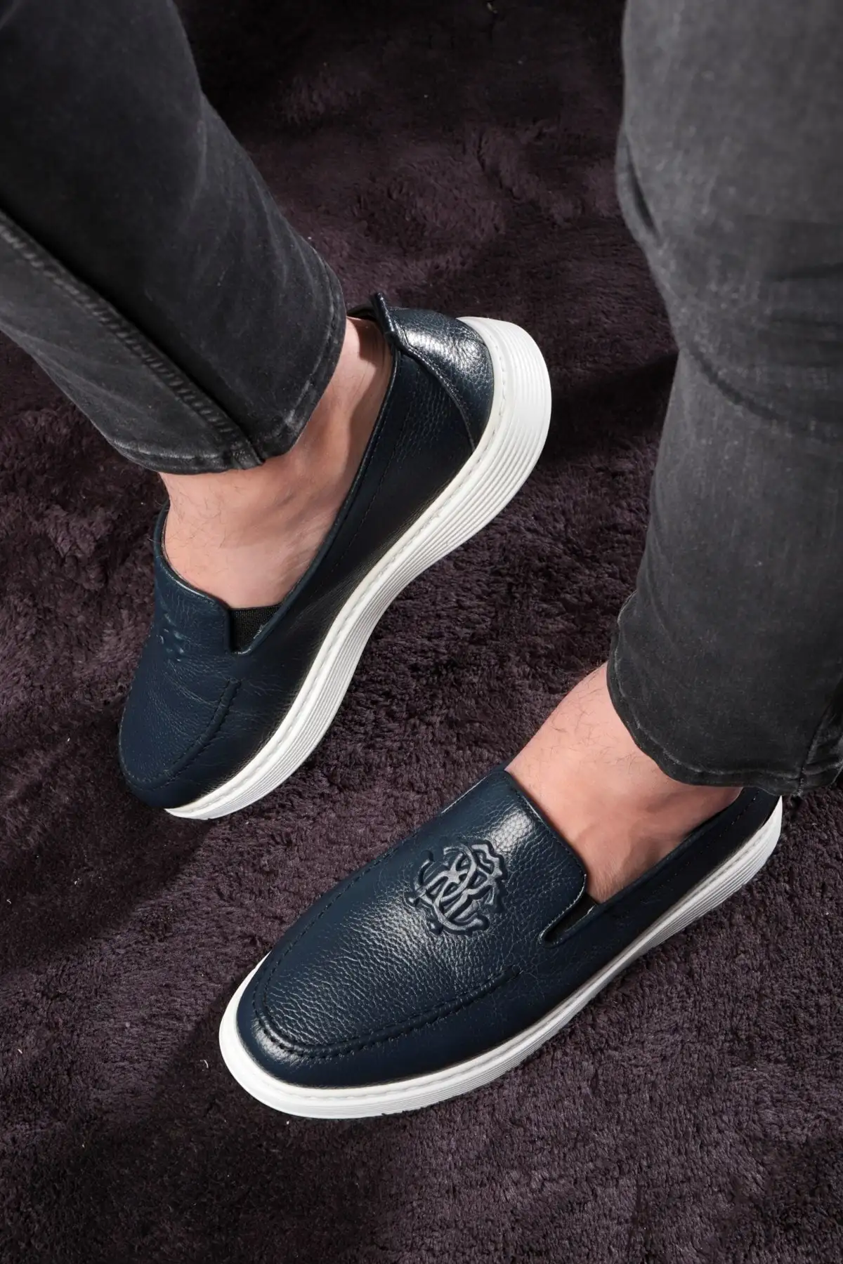 کفش گاه به گاه مردانه چرم اصل مهر، کفش لوفر، کفش سبک، کفش تابستانی - 1873 کفش گاه به گاه مردانه چرم اصل مهر، کفش لوفر، کفش سبک، کفش تابستانی - 1873