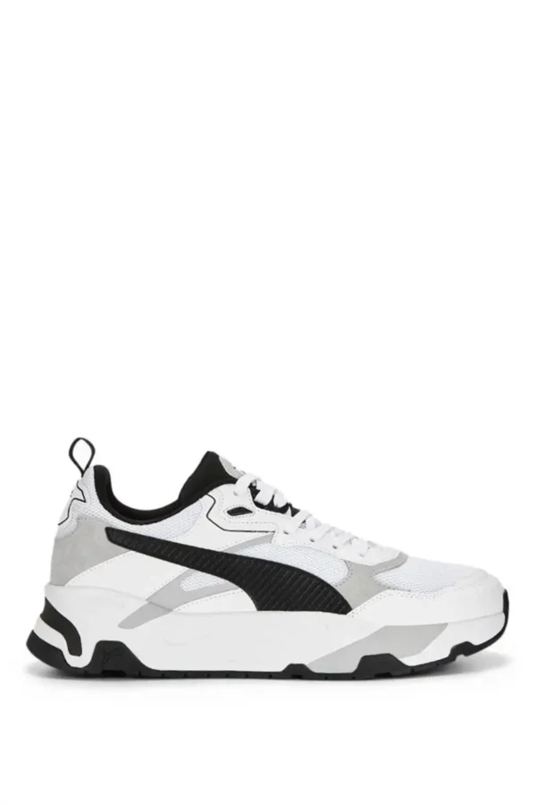 389289 Trinity White-Black-Cool Grey Light Unisex Shoes Yuruyus بزرگسالان - 1858