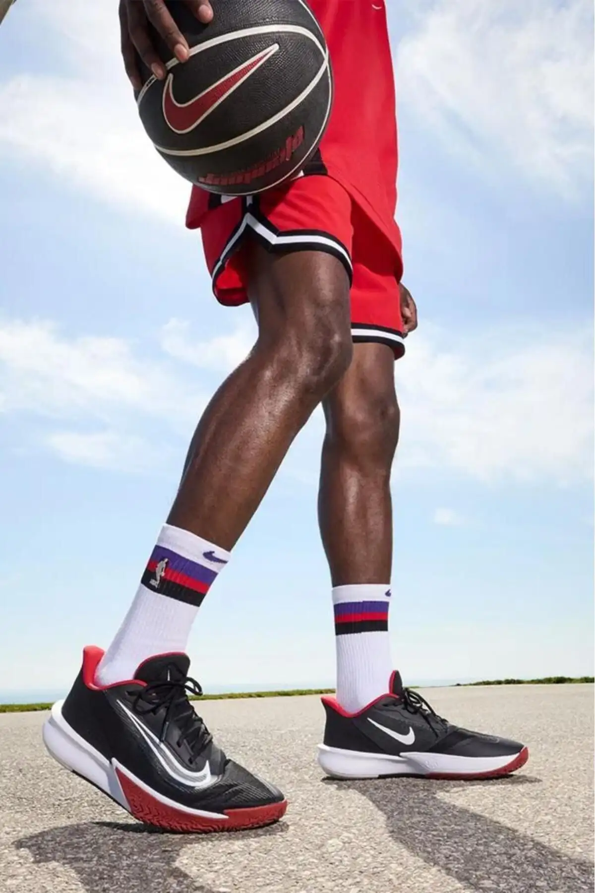 کفش بسکتبال مردانه مشکی Precision VII Fn4322-002 - 1701 کفش بسکتبال مردانه مشکی Precision VII Fn4322-002 - 1701