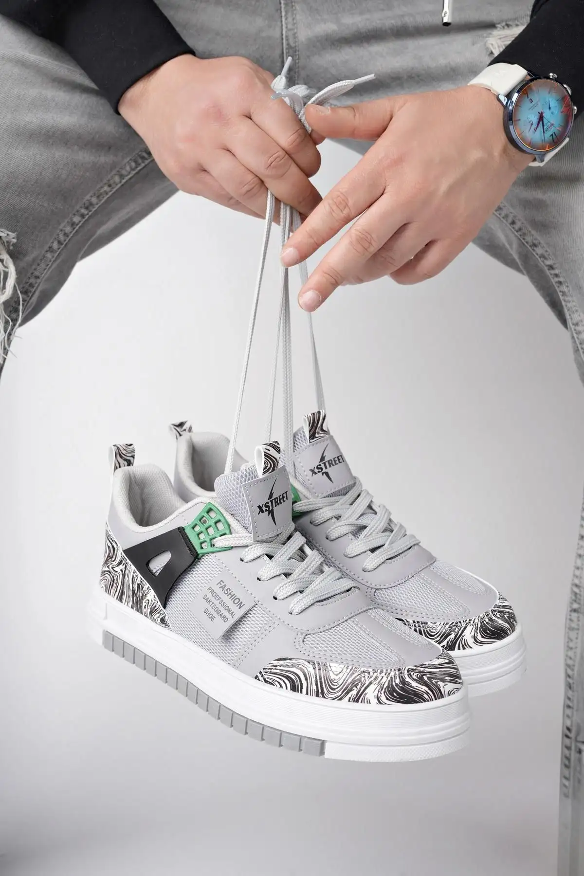 4921 کفش اسپرت یونیسکس کفش کتانی بدون لغزش - 2269 4921 کفش اسپرت یونیسکس کفش کتانی بدون لغزش - 2269