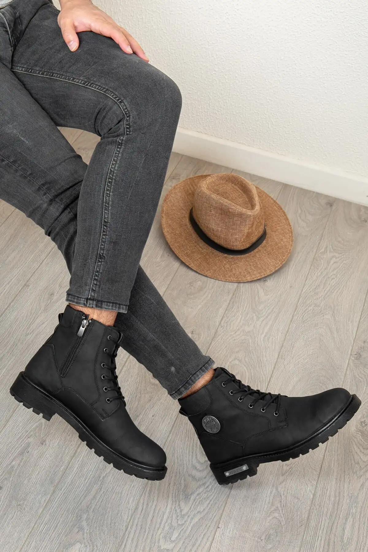 چکمههای زمستانی بنددار مقاوم در برابر آب و سرما، چکمههای لاستیکی ضد لغزش زیرهای مقاوم در فضای باز - 1888 چکمههای زمستانی بنددار مقاوم در برابر آب و سرما، چکمههای لاستیکی ضد لغزش زیرهای مقاوم در فضای باز - 1888