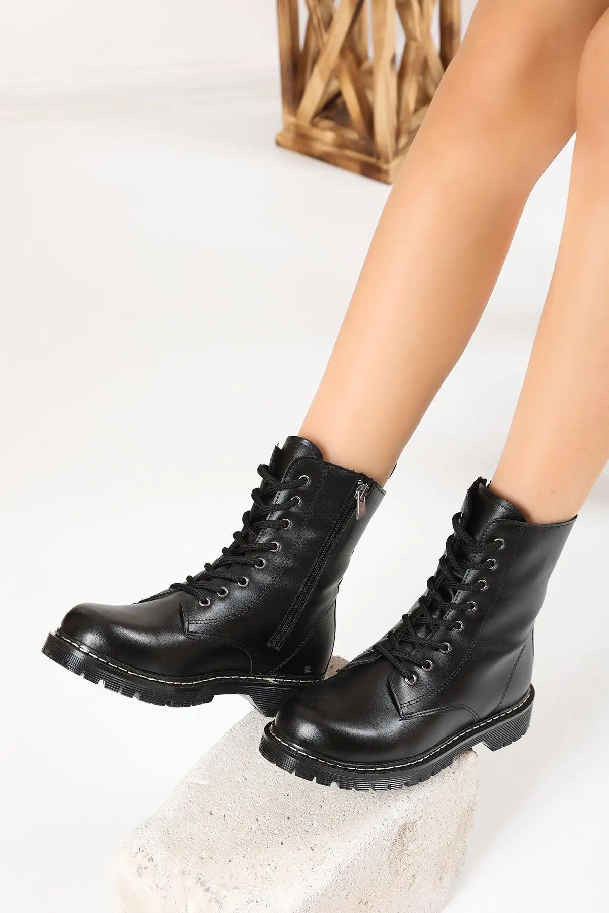 سیاه و سفید پستی پستی زن (غیر اسلیپ ، بدون پایه ترمو صدا) - 2387 سیاه و سفید پستی پستی زن (غیر اسلیپ ، بدون پایه ترمو صدا) - 2387