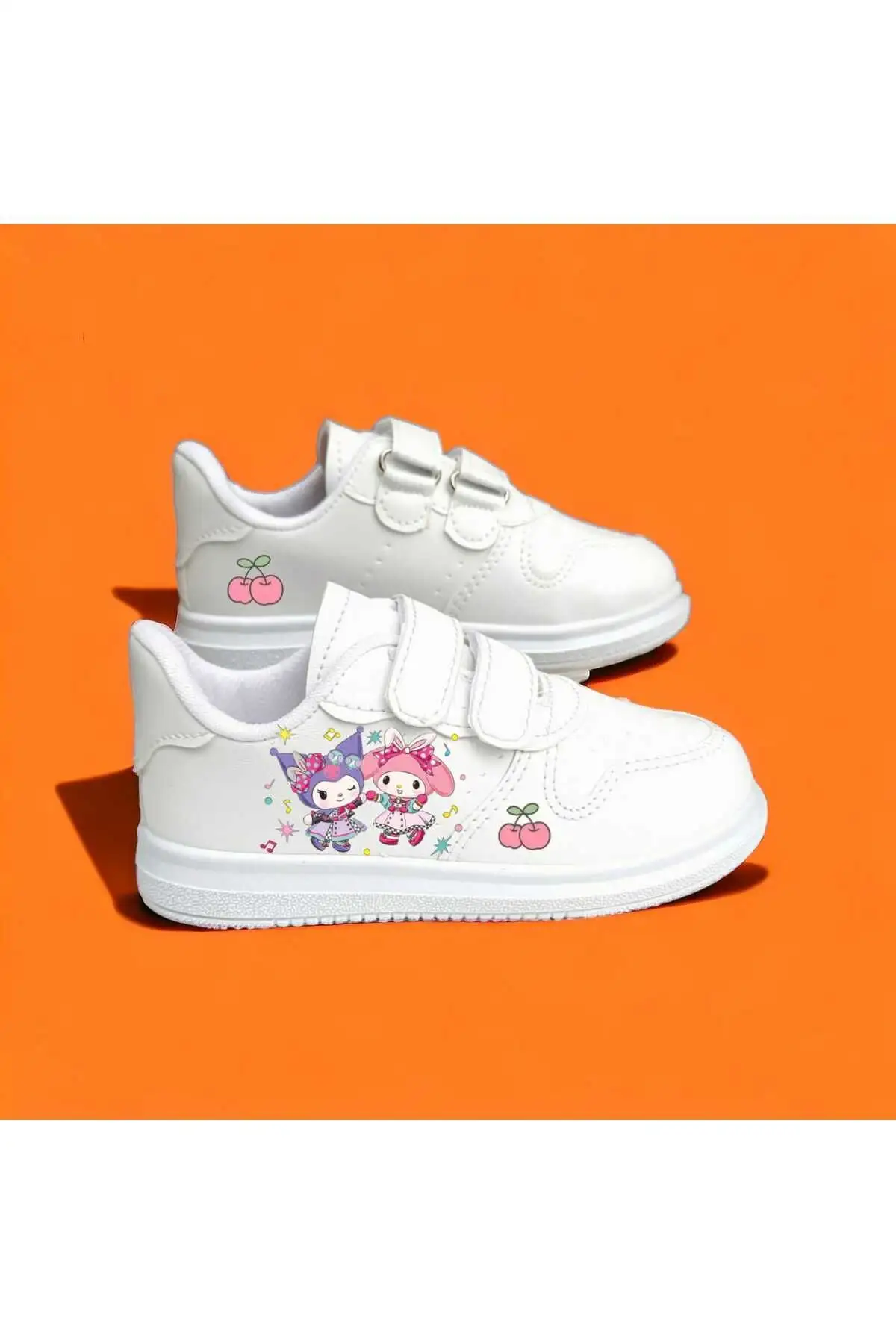 کفش کتانی اسپرت دخترانه Sweet Cute Cromi ملودی باریک - 1397
