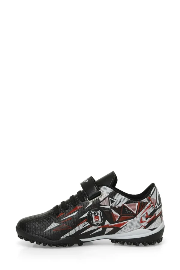 ESTES F 4PR Black Boys Astroturf Field Shoes - 1642