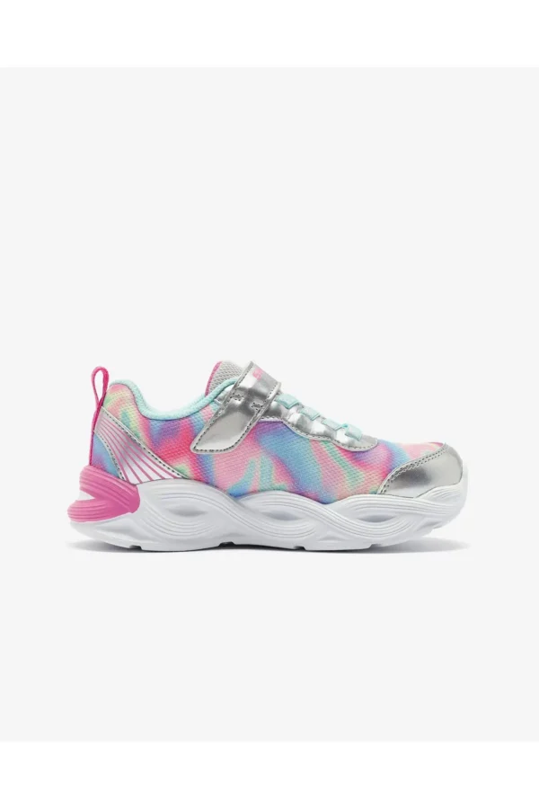 Twisty Glow - Sorbet Swirl Big Girl Grey Lighted Sports Shoes 303716l Smlt - 1392