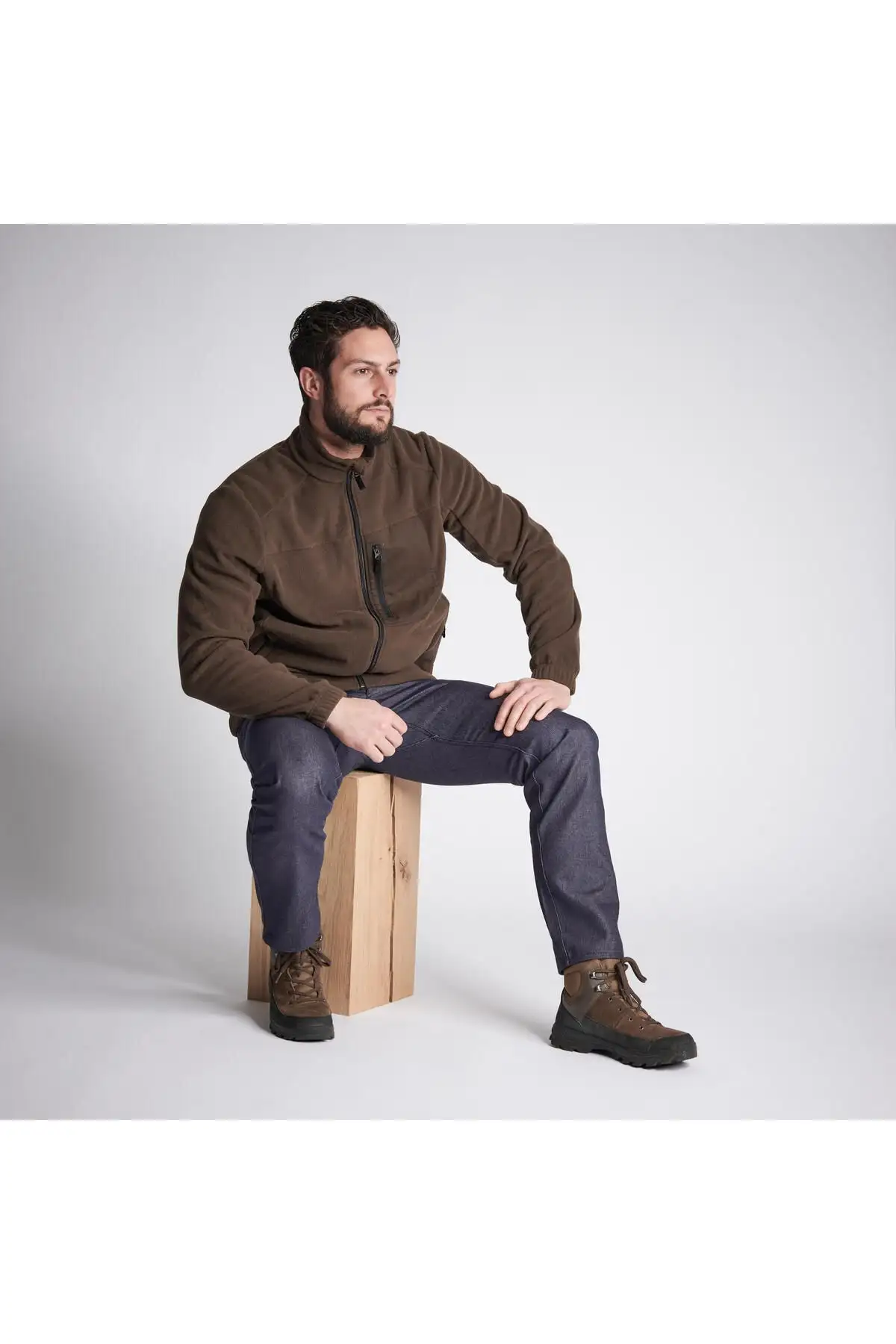 ربات شکارچی چرمی مردانه - قهوه ای - شکار و مشاهده طبیعت - Crosshunt 100 D - 2423 ربات شکارچی چرمی مردانه - قهوه ای - شکار و مشاهده طبیعت - Crosshunt 100 D - 2423