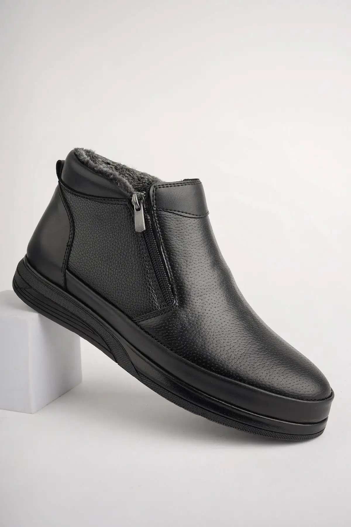 چکمه های مردانه شرلینگ دو زیپ دار تضمینی داویلا - 1886 چکمه های مردانه شرلینگ دو زیپ دار تضمینی داویلا - 1886