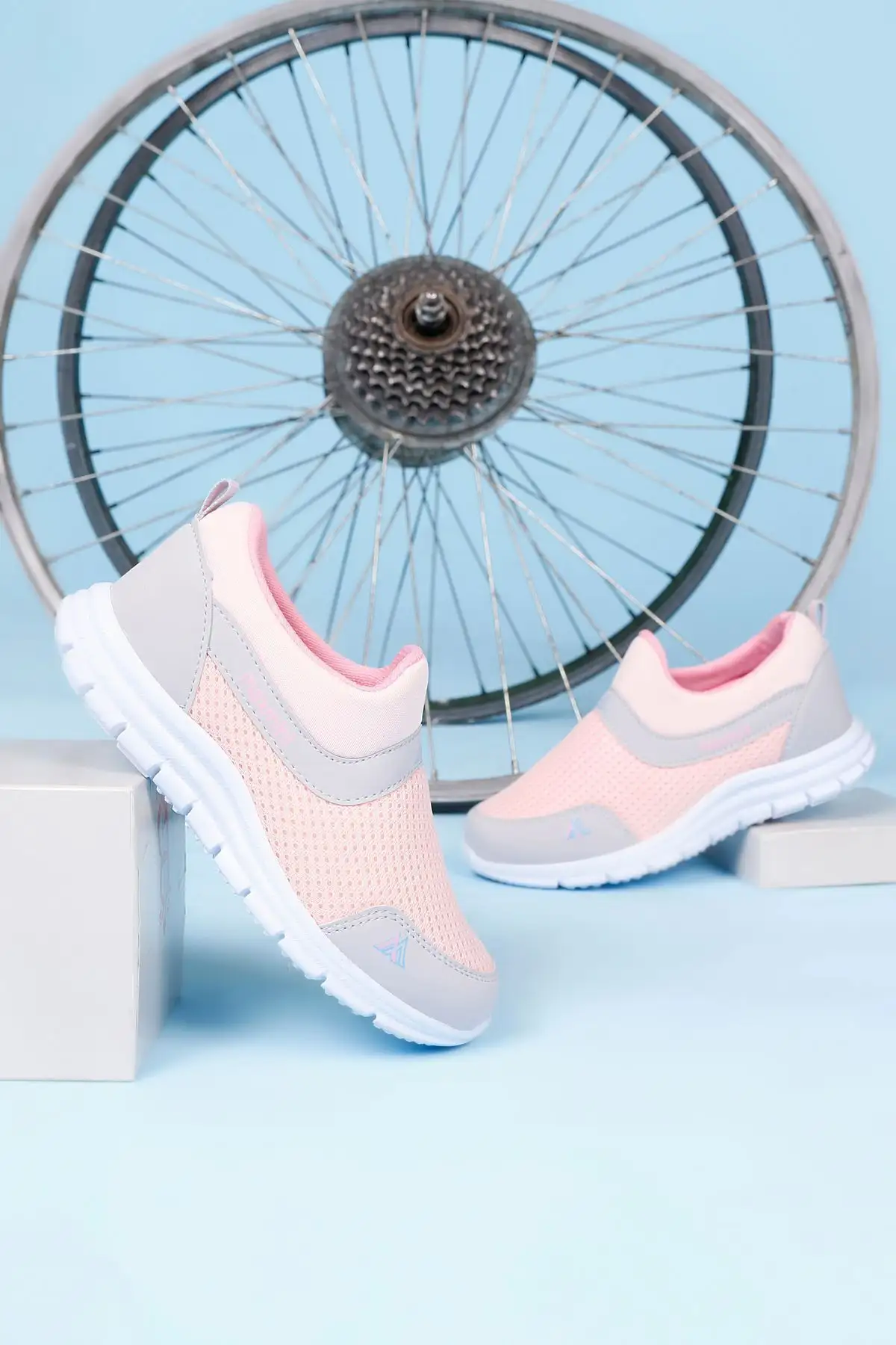 کفش ورزشی بچه گانه کفش ورزشی راحت انعطاف پذیر و قابل تنفس یونیسکس با کیفیت Lace-Up Mid-Pedic - 1435