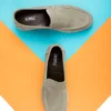 کفش راحتی مردانه چرم طبیعی Facile Seede Leafer Shoes Sand Beige - 1880