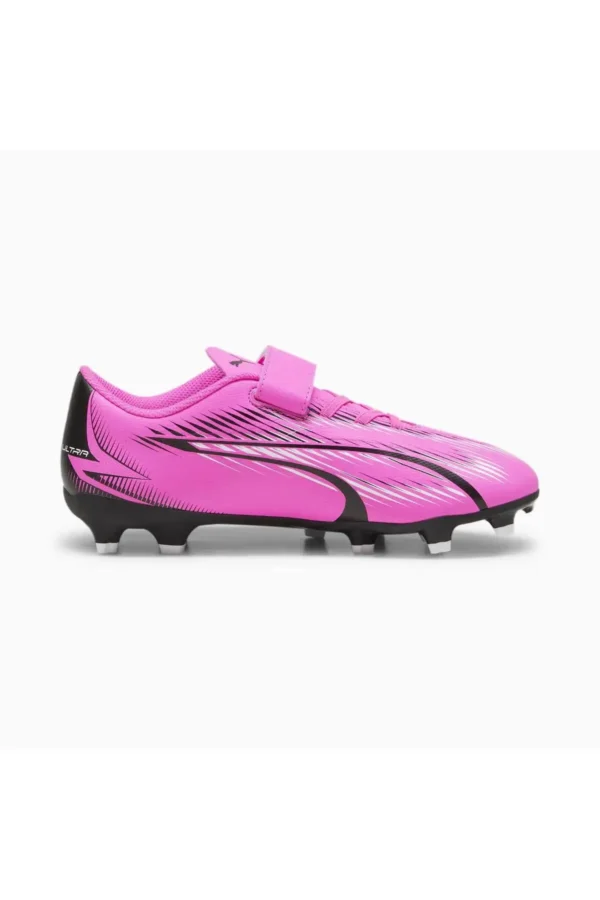 ULTRA PLAY FG/AG V Jr Pink Kids Football Shoes - 2088