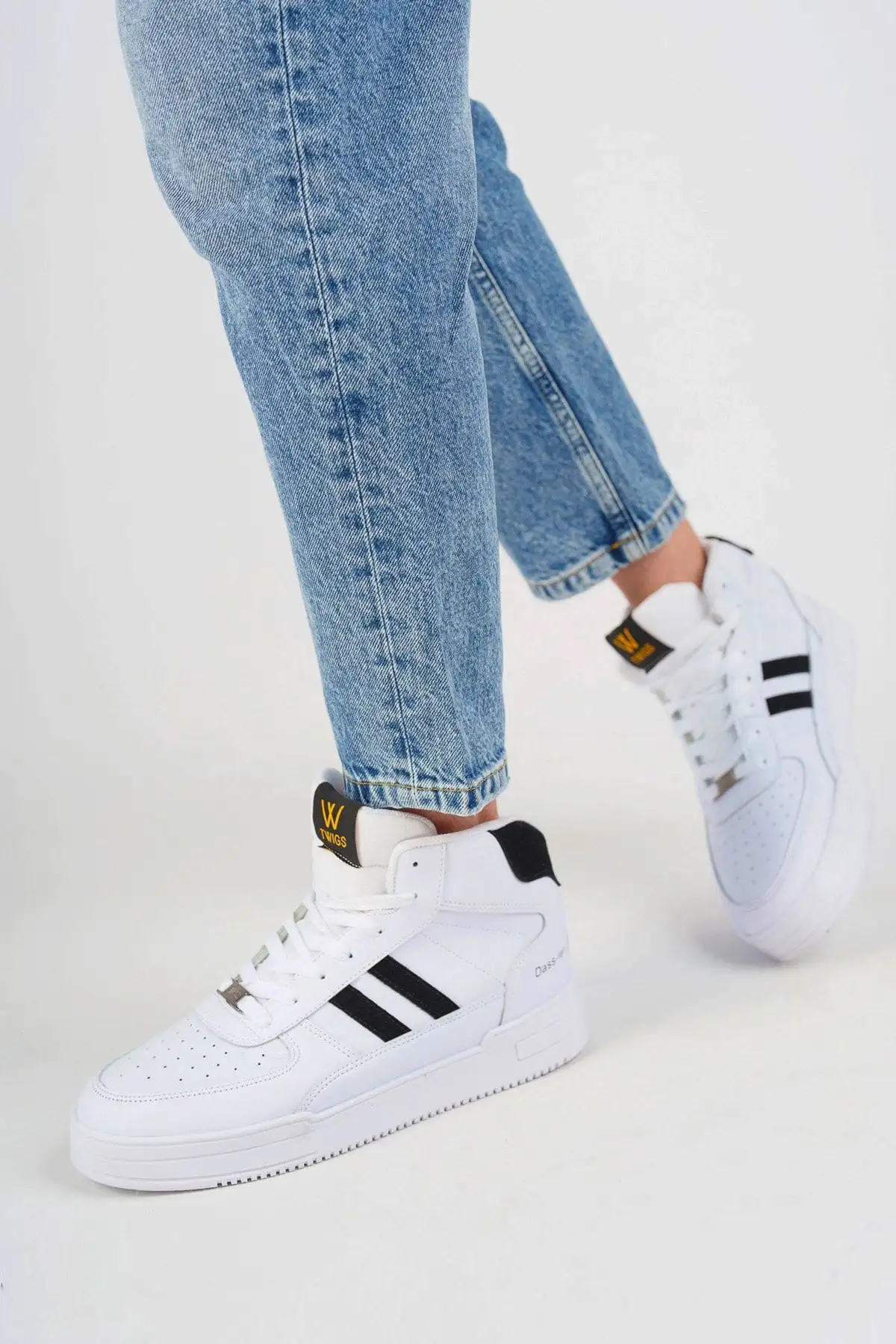 کفش ورزشی قایق ورزشی ارتوپدی تضمینی Unisex سفید مشکی - 2186 کفش ورزشی قایق ورزشی ارتوپدی تضمینی Unisex سفید مشکی - 2186