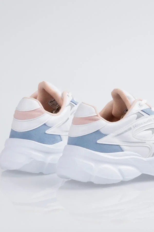 unisex White Pink Faylon Base Sport Shoes TBB013 - 2290