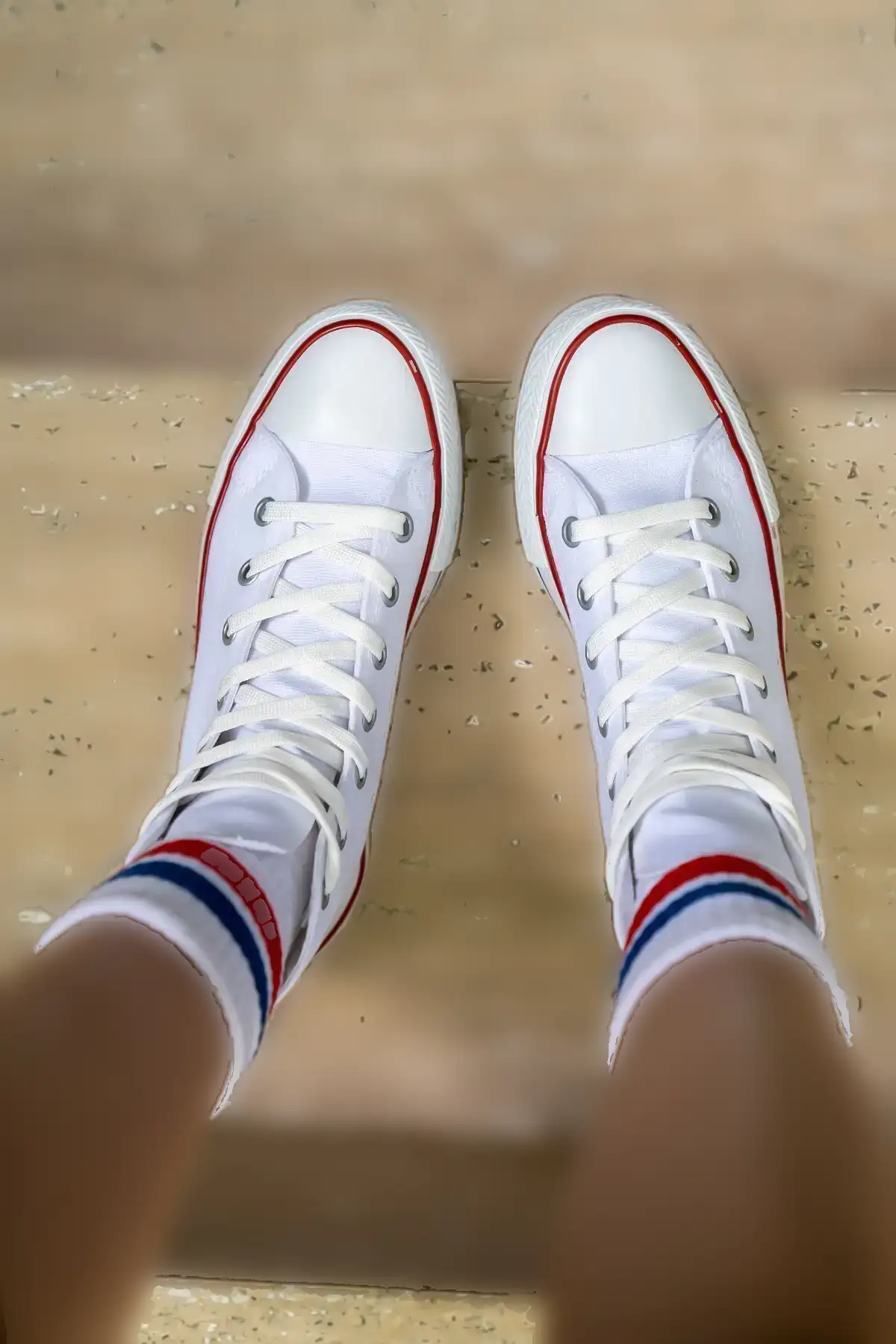 کفش کتانی یونیکس مدل کتانی بلند بلند - 2257 کفش کتانی یونیکس مدل کتانی بلند بلند - 2257