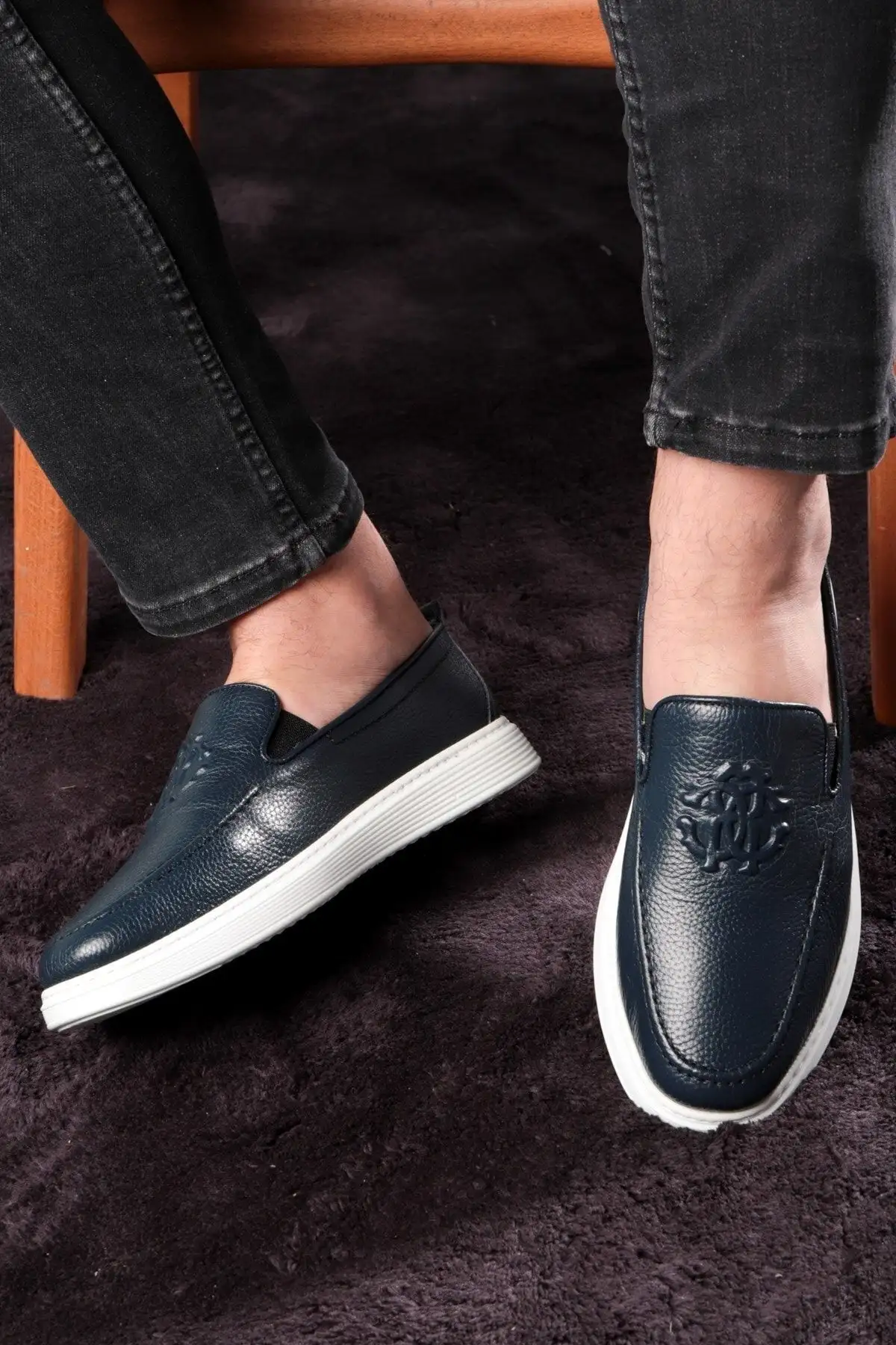 کفش گاه به گاه مردانه چرم اصل مهر، کفش لوفر، کفش سبک، کفش تابستانی - 1873 کفش گاه به گاه مردانه چرم اصل مهر، کفش لوفر، کفش سبک، کفش تابستانی - 1873