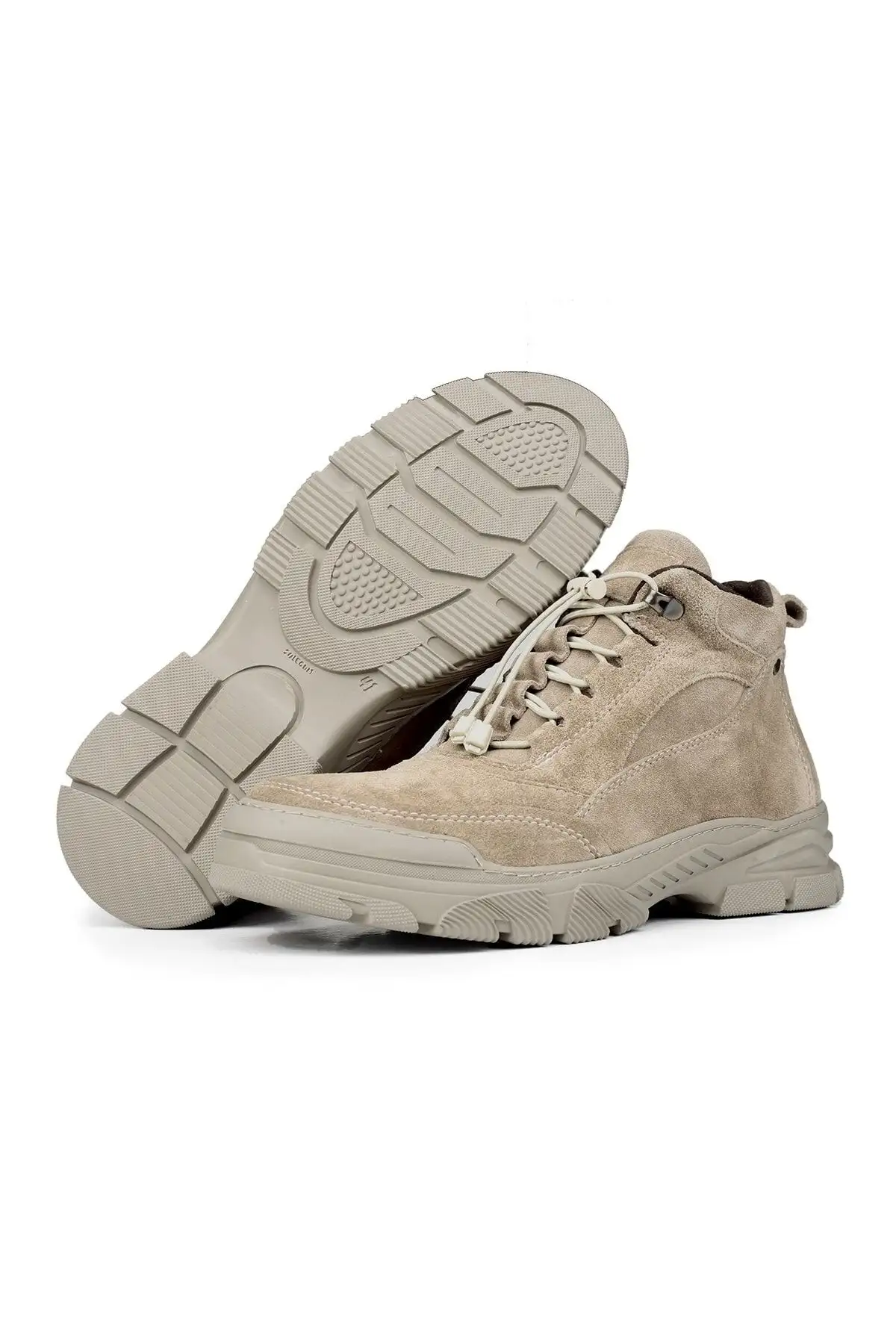 ارتش واقعی چرم سولور پایه توری Suery Bot Sand Beji - 2452 ارتش واقعی چرم سولور پایه توری Suery Bot Sand Beji - 2452