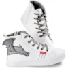 کفش اسپرت کتانی پسرانه سفید Dragon Boy - 2238