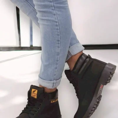 چکمه های یونیسکس راحت تنفسی قابل انعطاف با کیفیت توری ارتوپدی مفید - 2218