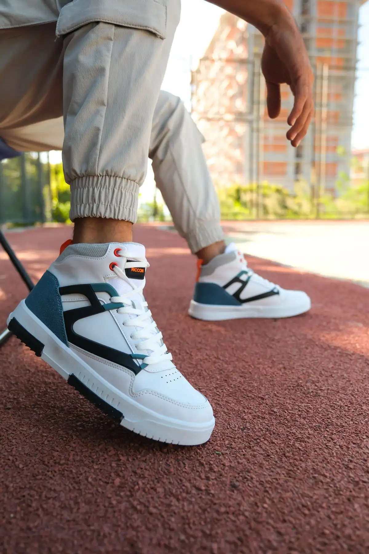 کفش ورزشی راحتی مردان 001263 بنزین سفید - 2445 کفش ورزشی راحتی مردان 001263 بنزین سفید - 2445