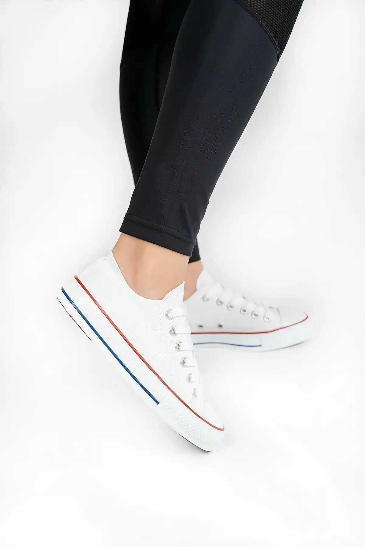 کتانی کتانی یونیسکس سفید مدل کفش اسپرت مدل کفش کتانی - 2259 کتانی کتانی یونیسکس سفید مدل کفش اسپرت مدل کفش کتانی - 2259