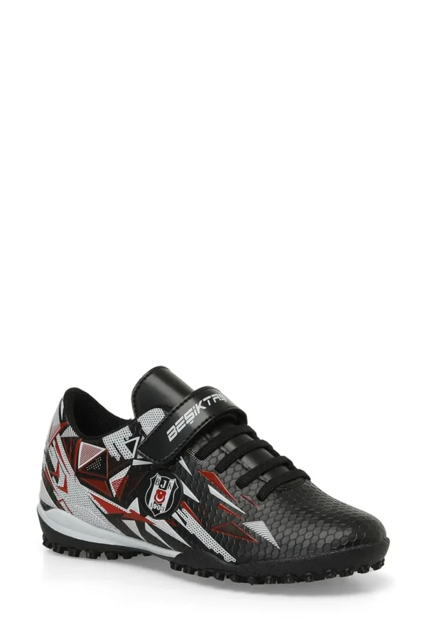 ESTES F 4PR Black Boys Astroturf Field Shoes - 1642