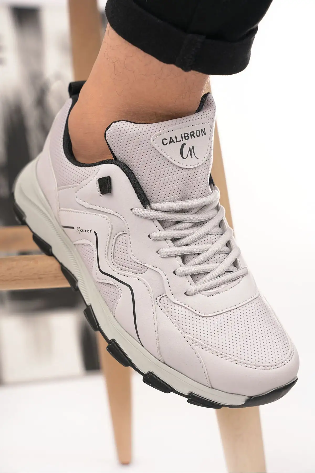 کفش ورزشی کتانی ارتوپدی روزانه بنددار پیاده روی مردانه - 2212 کفش ورزشی کتانی ارتوپدی روزانه بنددار پیاده روی مردانه - 2212