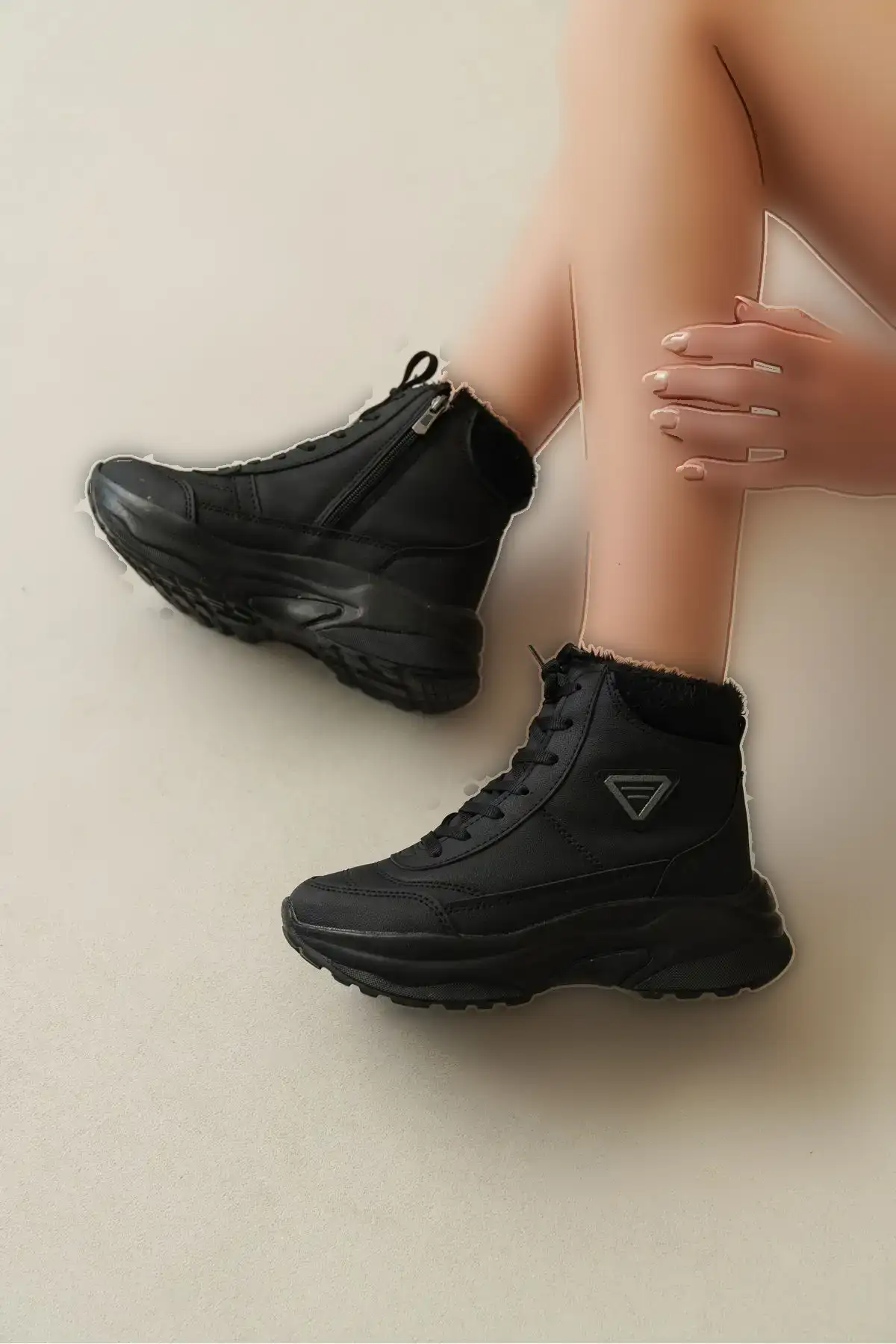 Black Black Unisex Bot 0012123 - 2348 Black Black Unisex Bot 0012123 - 2348