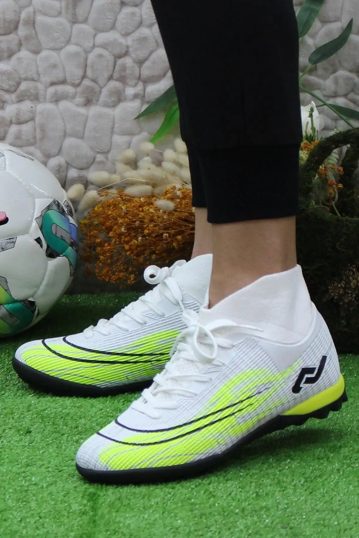 29677 کفش اصلی فوتبال مردانه Turf AstroTurf با جوراب - 1849 29677 کفش اصلی فوتبال مردانه Turf AstroTurf با جوراب - 1849