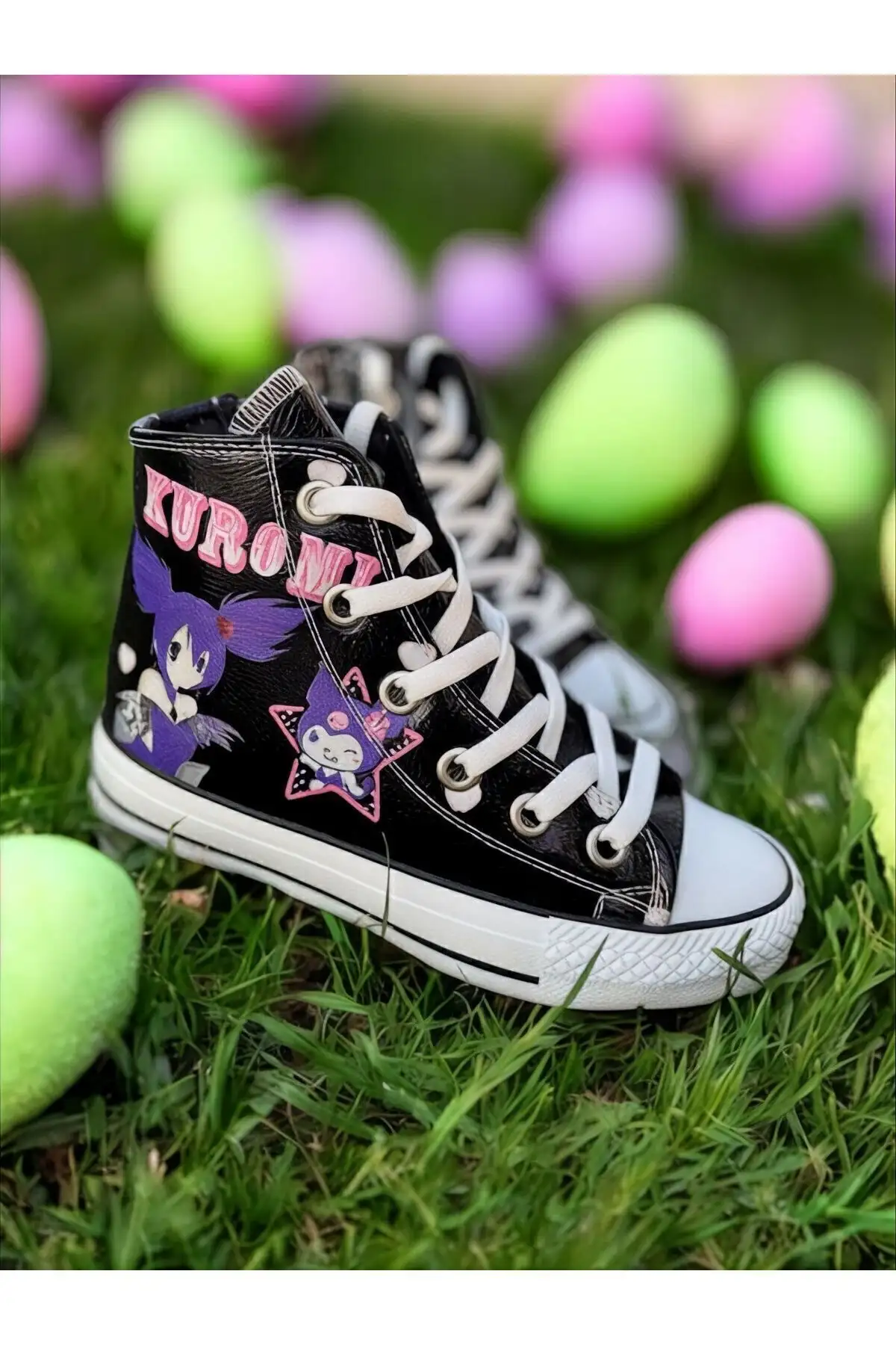 کفش بند دار دخترانه KUROMI - 1509 کفش بند دار دخترانه KUROMI - 1509