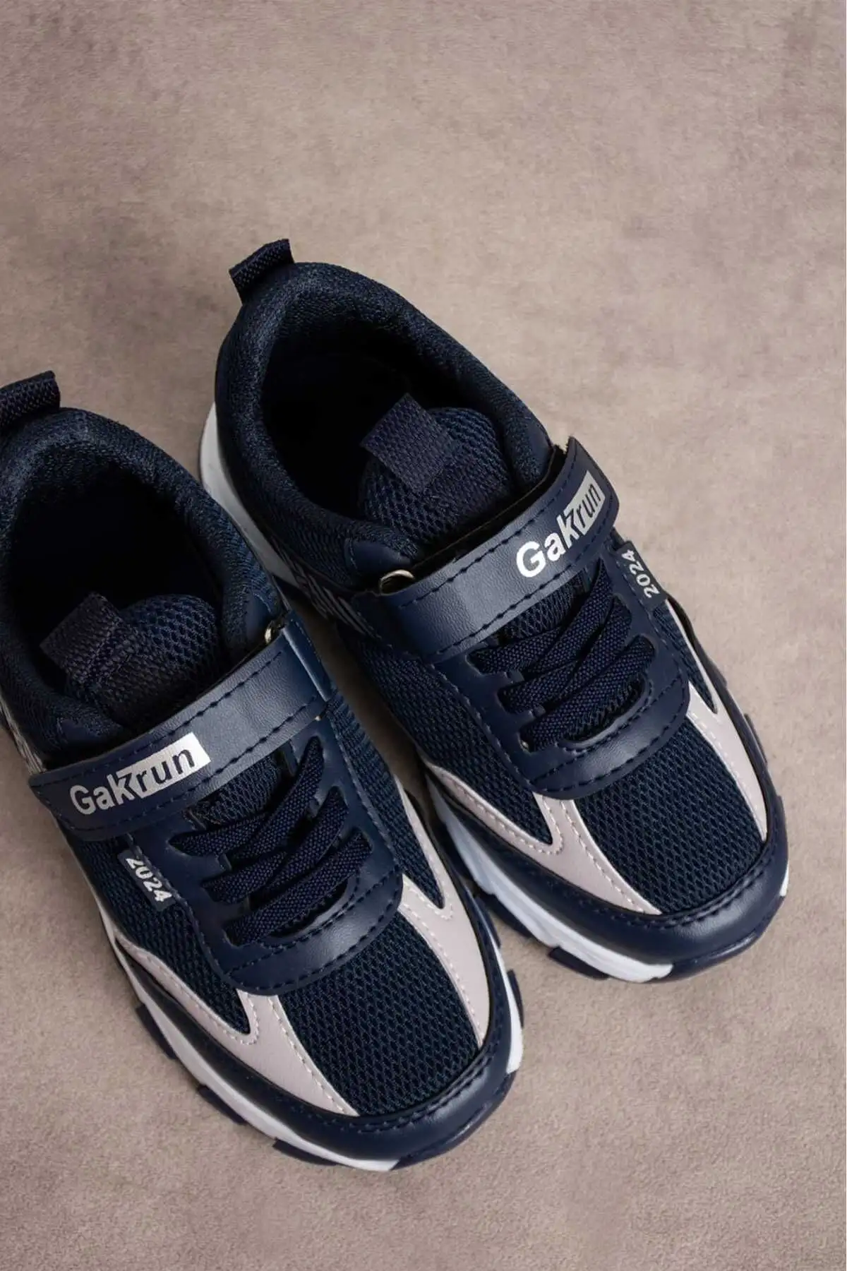 یونیسکس بچه گانه Velcro elastic کفش کتانی راحت روزانه anorak کفش ورزشی سبک وزن زیره پلی - 1659