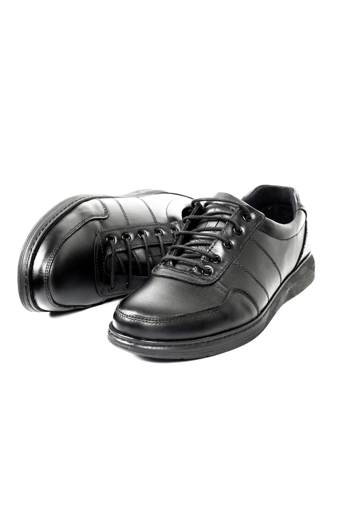 ارتوپدی ماساژ پاشنه کفش مردانه زمستانی چرم اصل Lace Up Bva-18 - 1865 ارتوپدی ماساژ پاشنه کفش مردانه زمستانی چرم اصل Lace Up Bva-18 - 1865