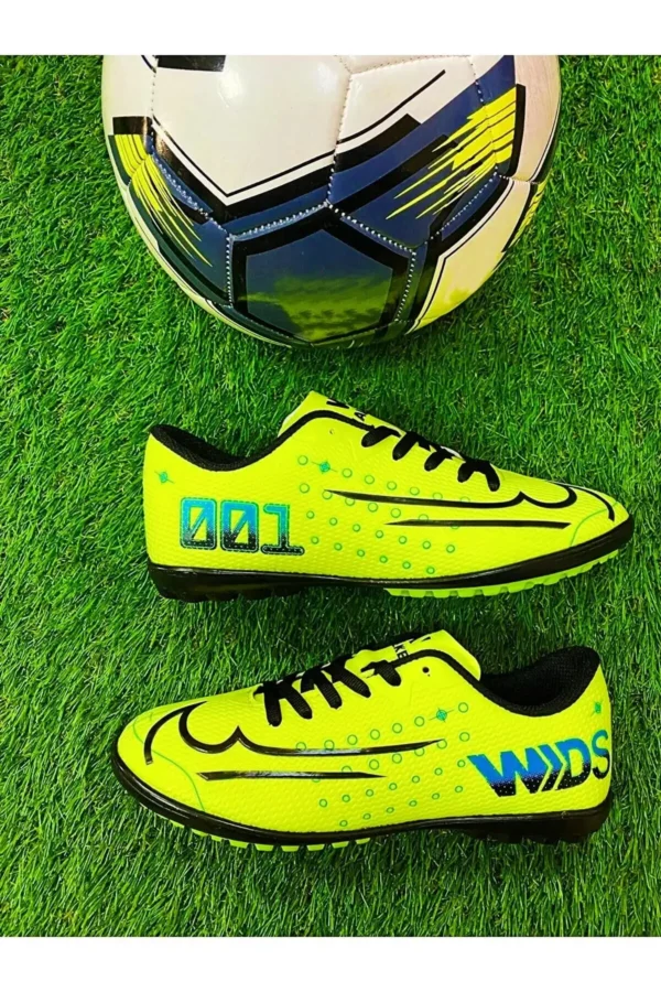 Super Mercury Boys Football Cleats Toothless Football Shoes Wds001 Yellow - 1492