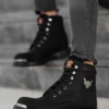 Barnard Hot Primer Zipper Rubber Kaymaz Base Unisex Bot - 2365