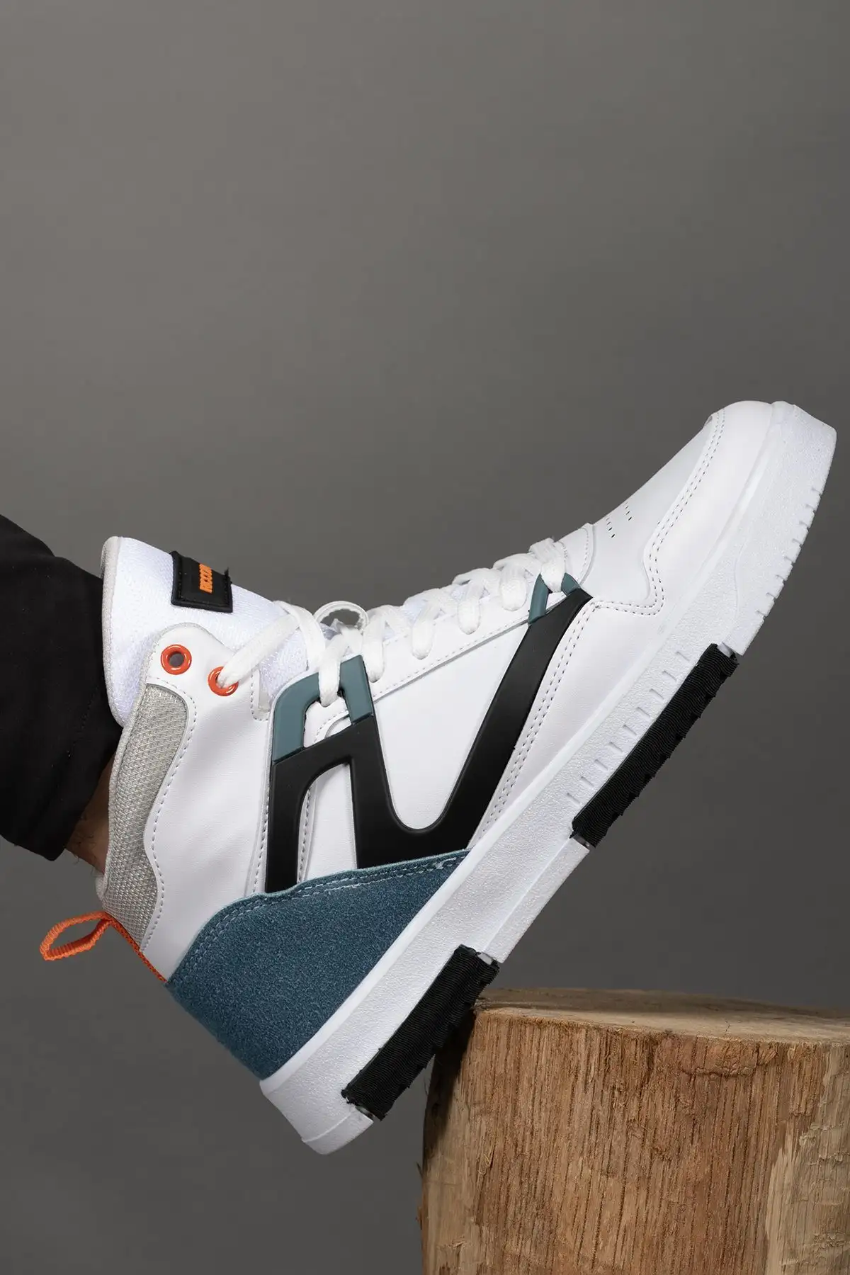 کفش ورزشی راحتی مردان 001263 بنزین سفید - 2445 کفش ورزشی راحتی مردان 001263 بنزین سفید - 2445